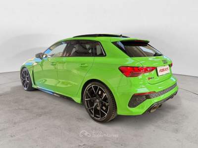 Audi RS 3 Sportback | TETTO, MATRIX, FULL PELLE, KYALAMI GREEN | BOLLO 03/2027 Verde usata Milano