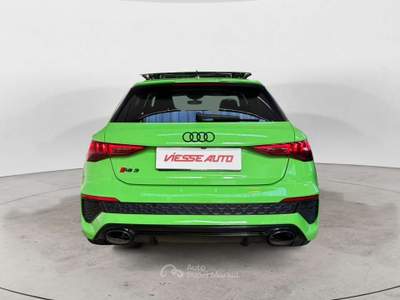 Audi RS 3 Sportback | TETTO, MATRIX, FULL PELLE, KYALAMI GREEN | BOLLO 03/2027 Verde usata Milano