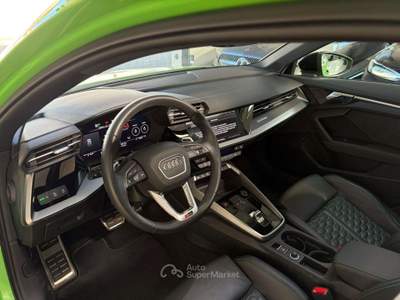 Audi RS 3 Sportback | TETTO, MATRIX, FULL PELLE, KYALAMI GREEN | BOLLO 03/2027 Verde usata Milano