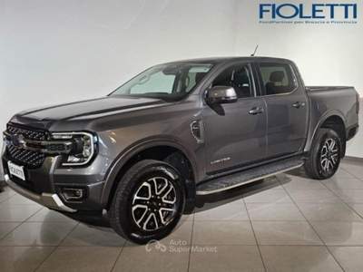Ford Ranger 4ª SERIE LIMITED 2.0 ECOBLUE 205 CV AWD A10 Grigio usata Manerbio