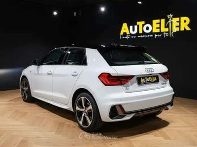 Audi A1 A1 Sportback 30 1.0 tfsi S Line Edition s-tronic Bianco usata Rondissone