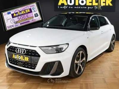 Audi A1 A1 Sportback 30 1.0 tfsi S Line Edition s-tronic Bianco usata Rondissone