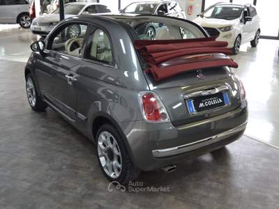 Fiat 500 500C CABRIO 1.2 Lounge UniPro/KMDoc/PDC Grigio usata Corato