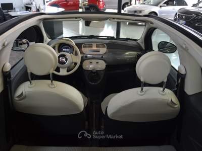Fiat 500 500C CABRIO 1.2 Lounge UniPro/KMDoc/PDC Grigio usata Corato