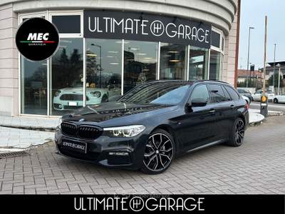 BMW Serie 5 520d 520d Touring xdrive Msport auto Nero usata Misano Adriatico