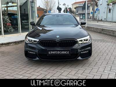 BMW Serie 5 520d 520d Touring xdrive Msport auto Nero usata Misano Adriatico