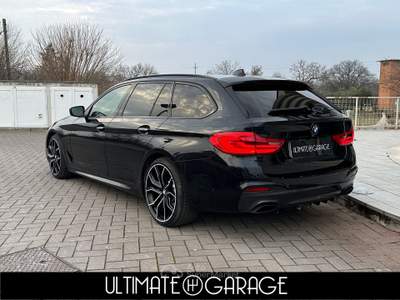 BMW Serie 5 520d 520d Touring xdrive Msport auto Nero usata Misano Adriatico