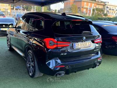 BMW X3 X3 X3 xdrive20d mhev 48V Msport auto iva esposta Blu/Azzurro usata Castel Gandolfo