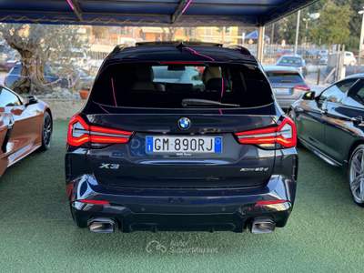 BMW X3 X3 X3 xdrive20d mhev 48V Msport auto iva esposta Blu/Azzurro usata Castel Gandolfo