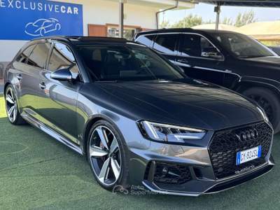 Audi RS 4 RS4 Avant 2.9 tfsi 450cv CARBOCERAMICA / DAYTONA Grigio usata Castel Gandolfo
