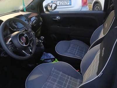 Fiat 500 1.0 Hybrid Lounge Nero usata Castel Gandolfo