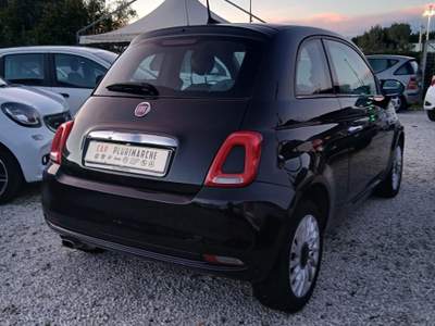 Fiat 500 1.0 Hybrid Lounge Nero usata Castel Gandolfo