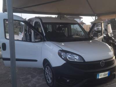 Fiat Doblò Doblo 5 posti autocarro 1.3 MJT PC Combi N1 SX Bianco usata Castel Gandolfo