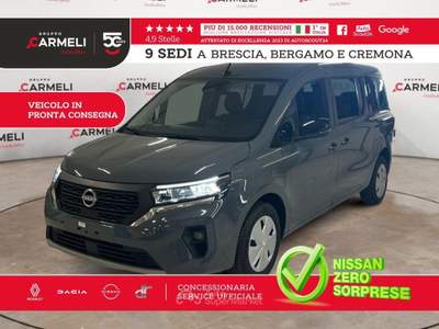 Nissan Townstar Townstar 1.3 130cv L2 N-Connecta 7p.Ti Auto - AUTOCARRO** Grigio usata Coccaglio