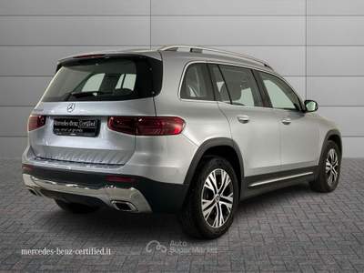 Mercedes-Benz Classe GLB 180 D Progressive Advanced 8G-DCT Argento usata Brescia