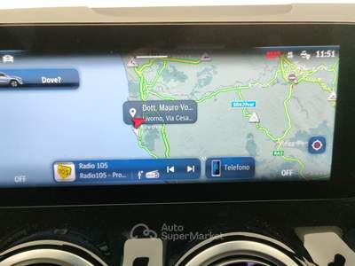 Mercedes-Benz GLA Gla 200 d progressive advanced plus auto Bianco usata Livorno