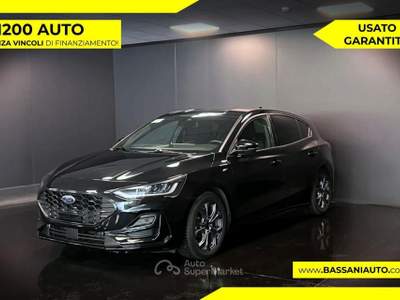 Ford Focus 1.5 EcoBlue 115 CV automatico 5p. ST-Line Nero usata Arsiè