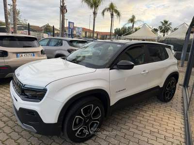 Jeep Avenger vettura iva esposta  km 21000 Bianco usata San Gregorio di Catania