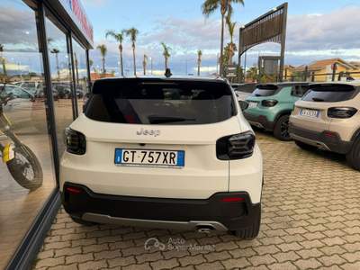 Jeep Avenger vettura iva esposta  km 21000 Bianco usata San Gregorio di Catania