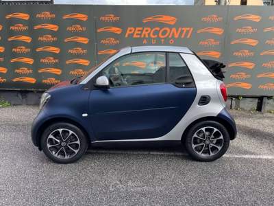 Smart ForTwo 90 0.9 Turbo Twinamic Cabrio Passion Blu/Azzurro usata Roma