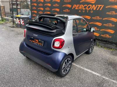 Smart ForTwo 90 0.9 Turbo Twinamic Cabrio Passion Blu/Azzurro usata Roma