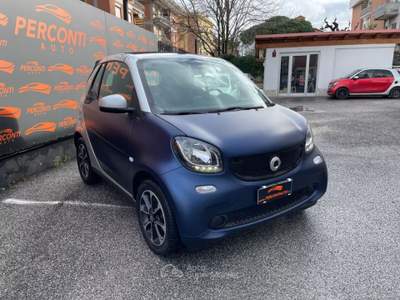 Smart ForTwo 90 0.9 Turbo Twinamic Cabrio Passion Blu/Azzurro usata Roma