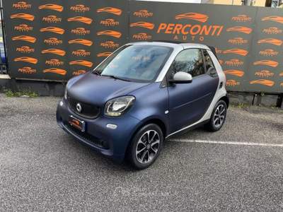 Smart ForTwo 90 0.9 Turbo Twinamic Cabrio Passion Blu/Azzurro usata Roma