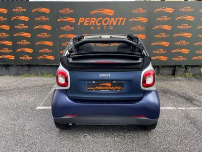 Smart ForTwo 90 0.9 Turbo Twinamic Cabrio Passion Blu/Azzurro usata Roma
