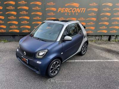 Smart ForTwo 90 0.9 Turbo Twinamic Cabrio Passion Blu/Azzurro usata Roma