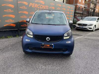 Smart ForTwo 90 0.9 Turbo Twinamic Cabrio Passion Blu/Azzurro usata Roma