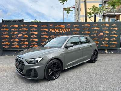 Audi A1 SPORTBACK 35TFSI S-LINE S-TRONIC LED NAVI PRIVACY Grigio usata Roma