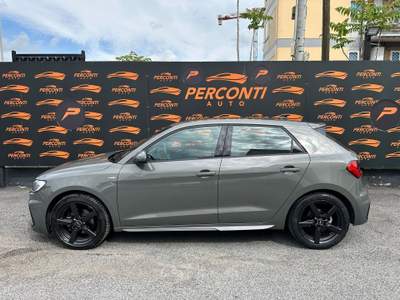 Audi A1 SPORTBACK 35TFSI S-LINE S-TRONIC LED NAVI PRIVACY Grigio usata Roma