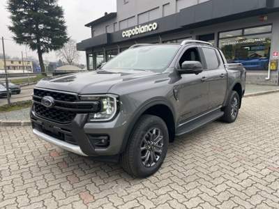 Ford Ranger 2.0 ECOBLUE aut. 205 CV DC Wildtrak KM0+ IVA 22% Grigio usata Arsago Seprio
