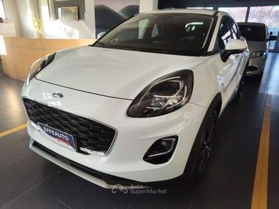 Ford Puma 1.0 Ecoboost Hybrid 125 cv Titanium S+NAVI Bianco usata Bologna