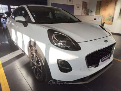 Ford Puma 1.0 Ecoboost Hybrid 125 cv Titanium S+NAVI Bianco usata Bologna