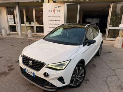 Seat Arona 1.0 ecotsi FR Excelence 95cv NEOPATENTATI ! APPLE CAR PLAY Bianco usata Crevalcore