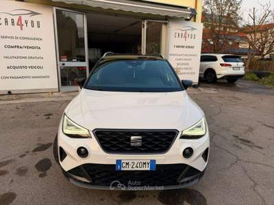 Seat Arona 1.0 ecotsi FR Excelence 95cv NEOPATENTATI ! APPLE CAR PLAY Bianco usata Crevalcore