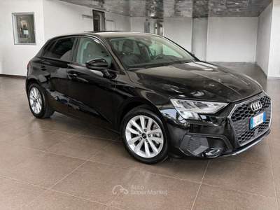 Audi A3 SPB 30 TDI S-Tronic Business NAVI LED Virtual Cockpit 2022 Nero usata Trinitapoli