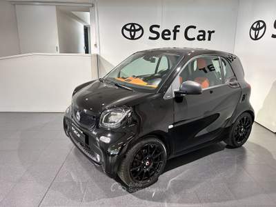 Smart ForTwo 0.9  90cv TURBO passion twinamic Nero usata Milano