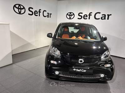 Smart ForTwo 0.9  90cv TURBO passion twinamic Nero usata Milano