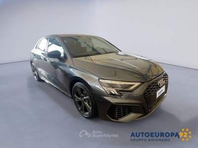 Audi A3 30 TDI S tronic S line Edition Grigio usata MONOPOLI
