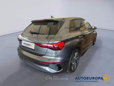 Audi A3 30 TDI S tronic S line Edition Grigio usata MONOPOLI
