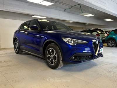 Alfa Romeo Stelvio 2.2 Turbo Diesel 190CV AT8 Q4 Super Blu/Azzurro usata Milano