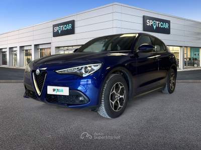 Alfa Romeo Stelvio 2.2 Turbo Diesel 190CV AT8 Q4 Super Blu/Azzurro usata Milano