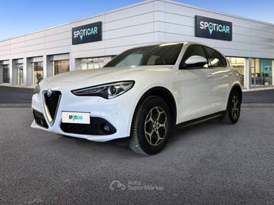 Alfa Romeo Stelvio 2.2 Turbo Diesel 190CV AT8 Q4 Super Bianco usata Milano