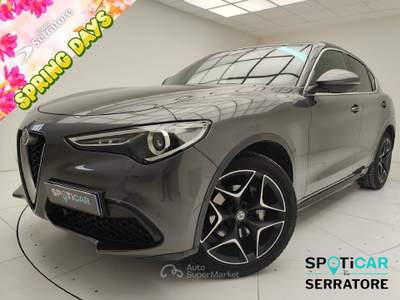 Alfa Romeo Stelvio 2020 2.2 t Ti Q4 210cv auto Grigio usata Erba