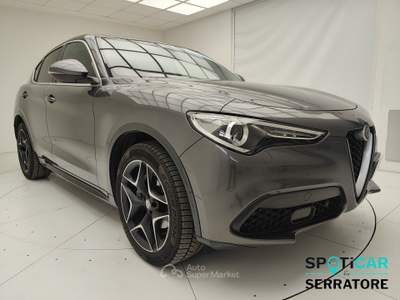 Alfa Romeo Stelvio 2020 2.2 t Ti Q4 210cv auto Grigio usata Erba