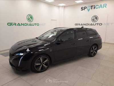 Peugeot 308 III 2021 SW SW 1.5 bluehdi GT s&s 130cv eat8 Nero usata Alessandria
