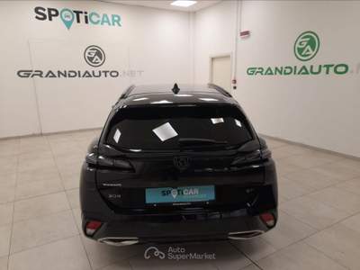 Peugeot 308 III 2021 SW SW 1.5 bluehdi GT s&s 130cv eat8 Nero usata Alessandria