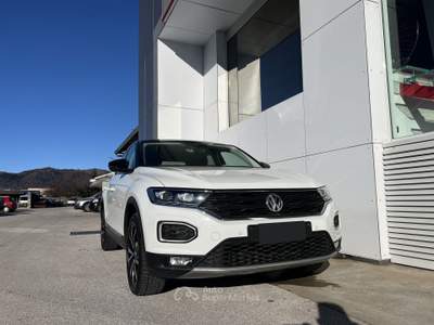 Volkswagen T-Roc 1.0 TSI ACT Advanced BMT Bianco usata Borgo San Dalmazzo